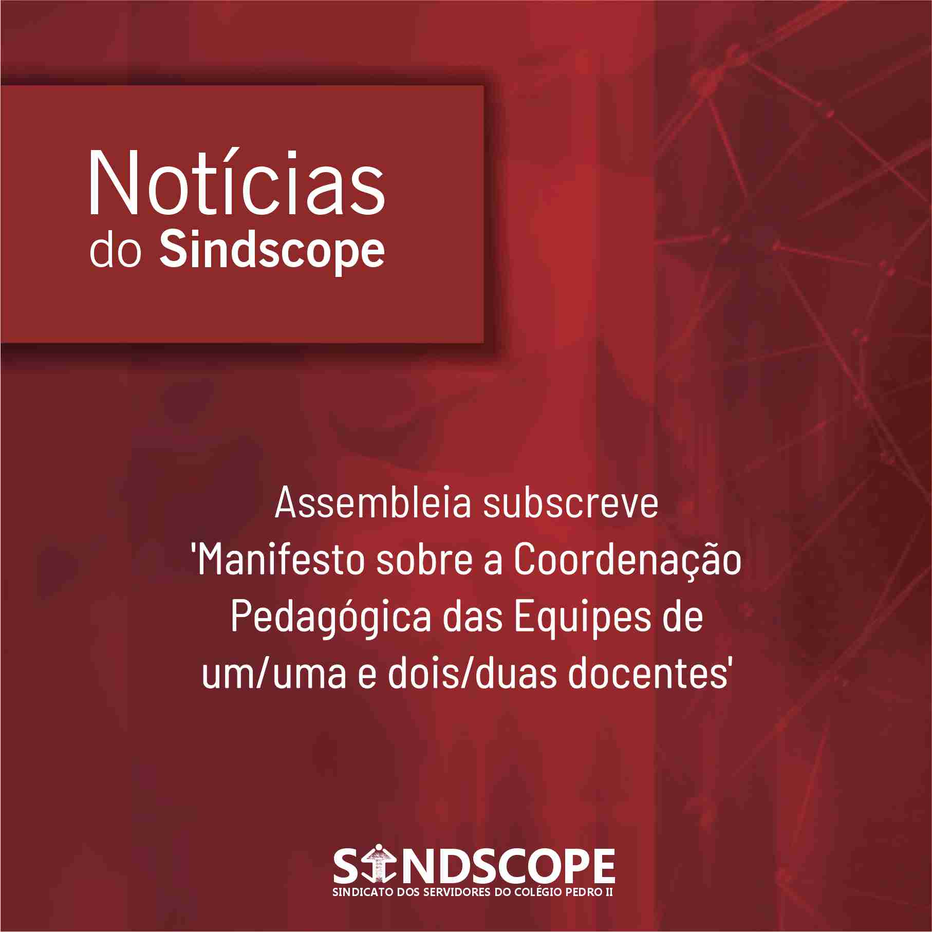 Assembleia subscreve ‘Manifesto sobre a Coordenação Pedagógica das Equipes de um/uma e dois/duas docentes’