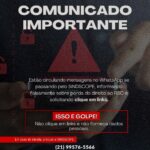 Sindscope alerta para tentativas de golpe com menções falsas ao RSC