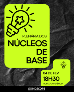 Plenária dos Núcleos de Base do Sindscope no CPII é nesta quarta (4), às 18h30