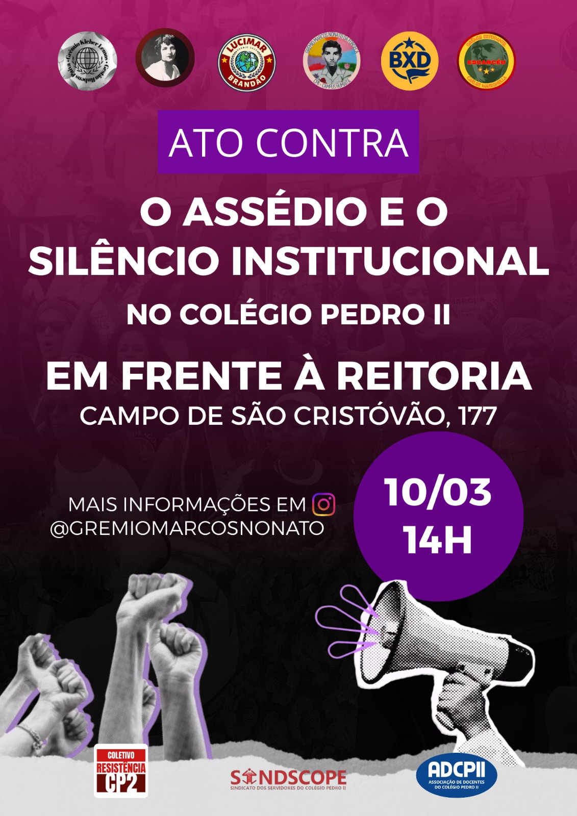 Em dia de ato público e repercussão do atraso na mídia, Reitoria publica decisão do Consup