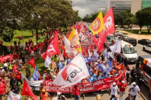 Sindscope participa das mobilizações em Brasília: defesa de direitos da classe trabalhadora e dos acordos firmados na greve