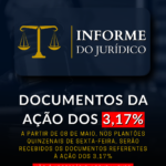 Execução da ação dos 3,17%: plantões quinzenais às sextas no Sindscope recebe documentações