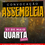 Assembleia do Sindscope é nesta quarta (27): inscrições abertas para participar